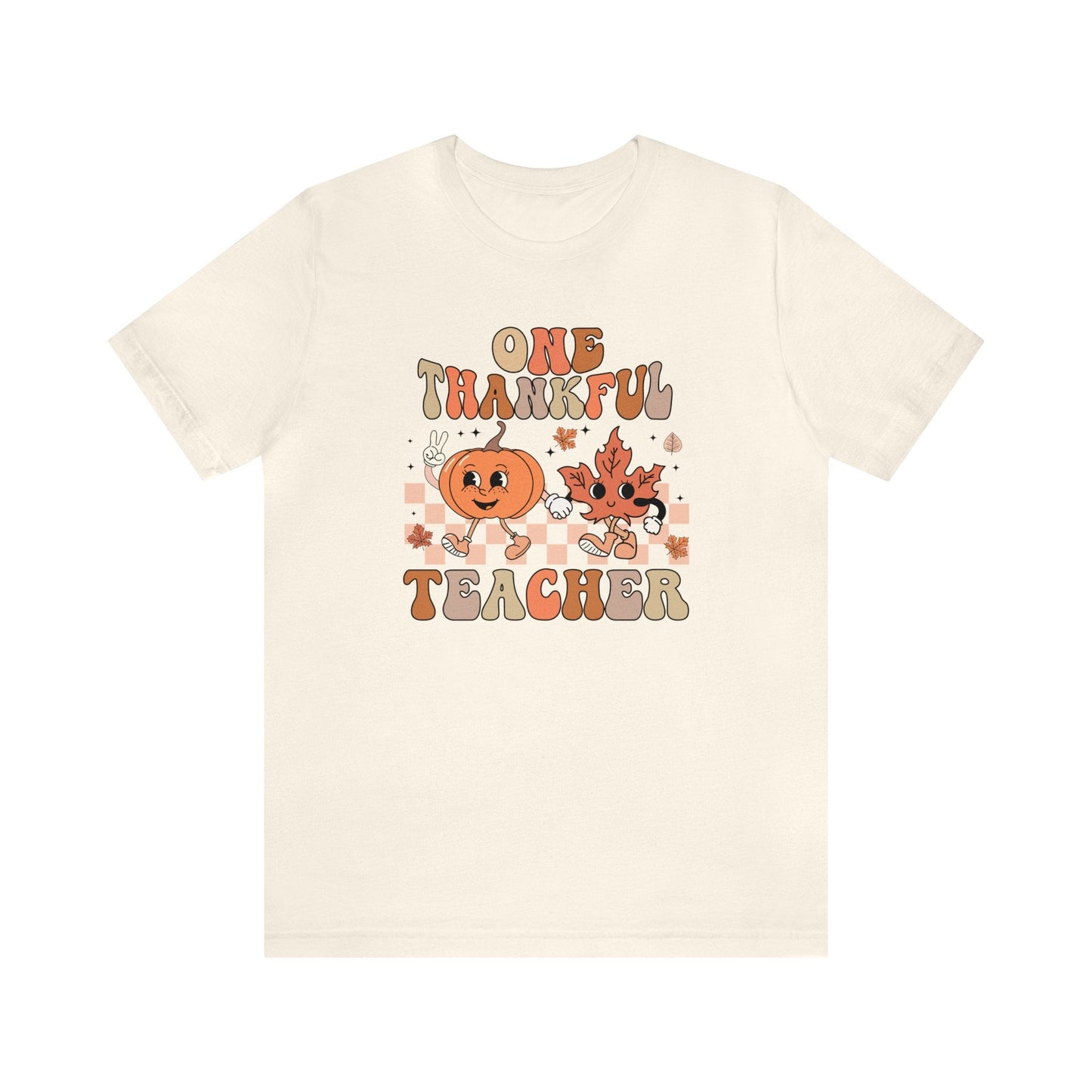 "One Thankful Teacher" Teacher T-shirt - Teacher Care Crate - T-Shirt