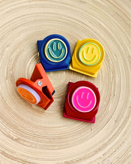 Smiley Magnet Clips - Teacher Care Crate -
