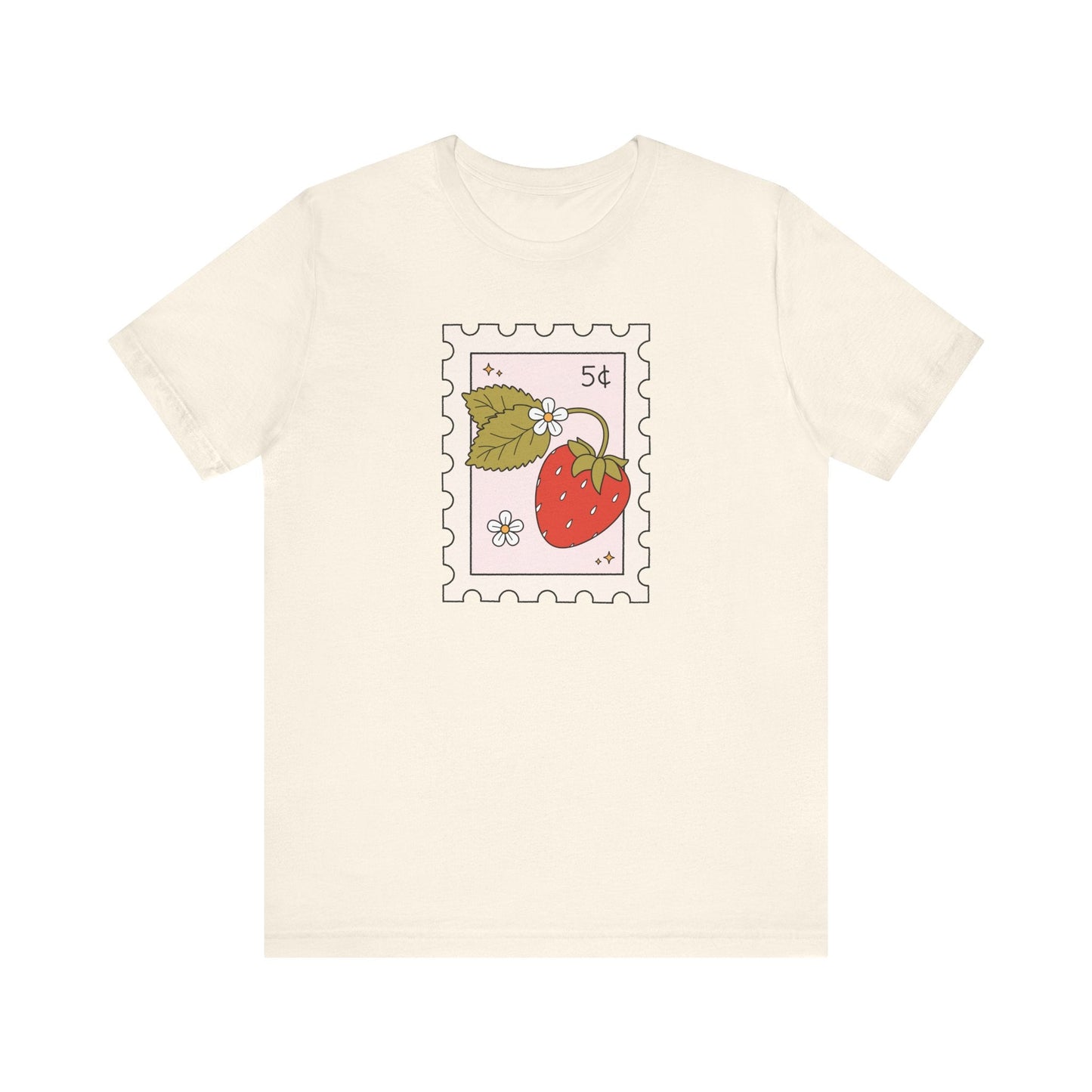 "Strawberry Stamp" Teacher T-shirt - Teacher Care Crate - T-Shirt