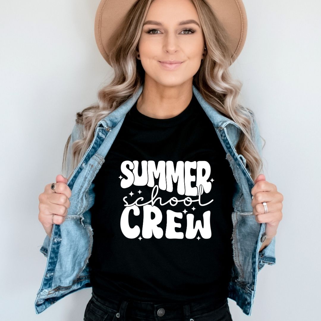 "Summer School Crew" Teacher T-shirt - Teacher Care Crate - T-Shirt