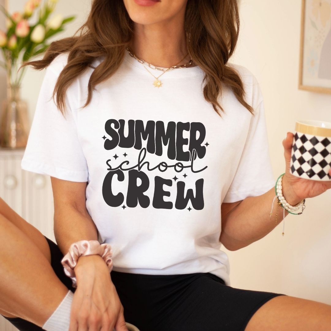 "Summer School Crew" Teacher T-shirt - Teacher Care Crate - T-Shirt