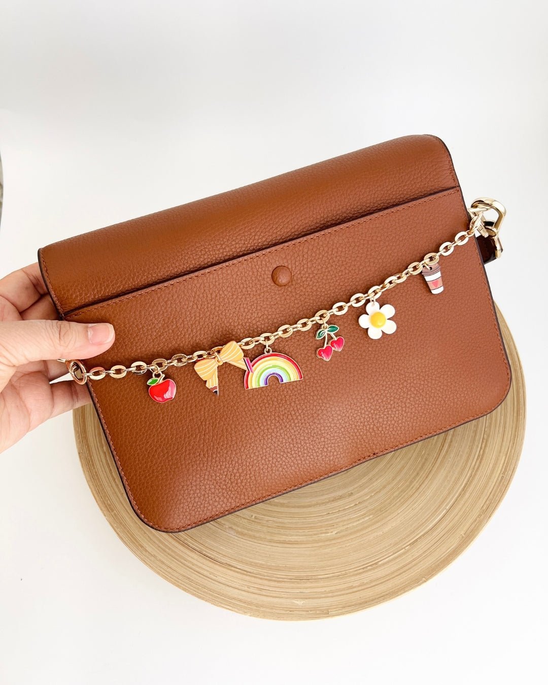 Teacher Charms Bag Chain - Teacher Care Crate -