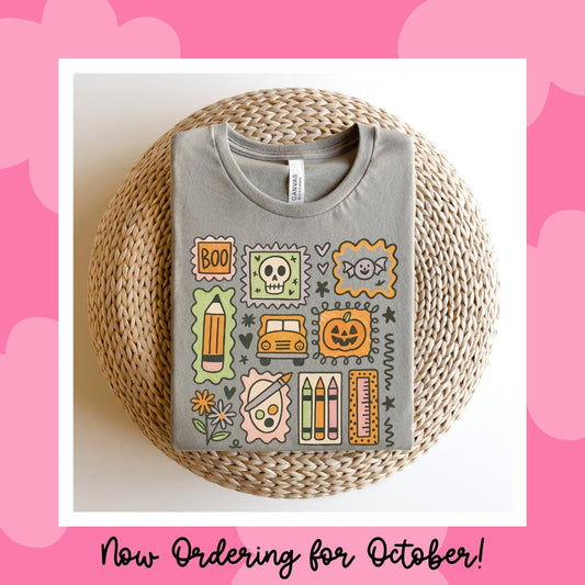 Teacher Tee Club 12 - Month - Teacher Care Crate - T-Shirt