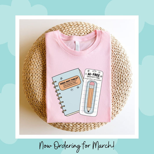 Teacher Tee Club 12 - Month - Teacher Care Crate - T-Shirt