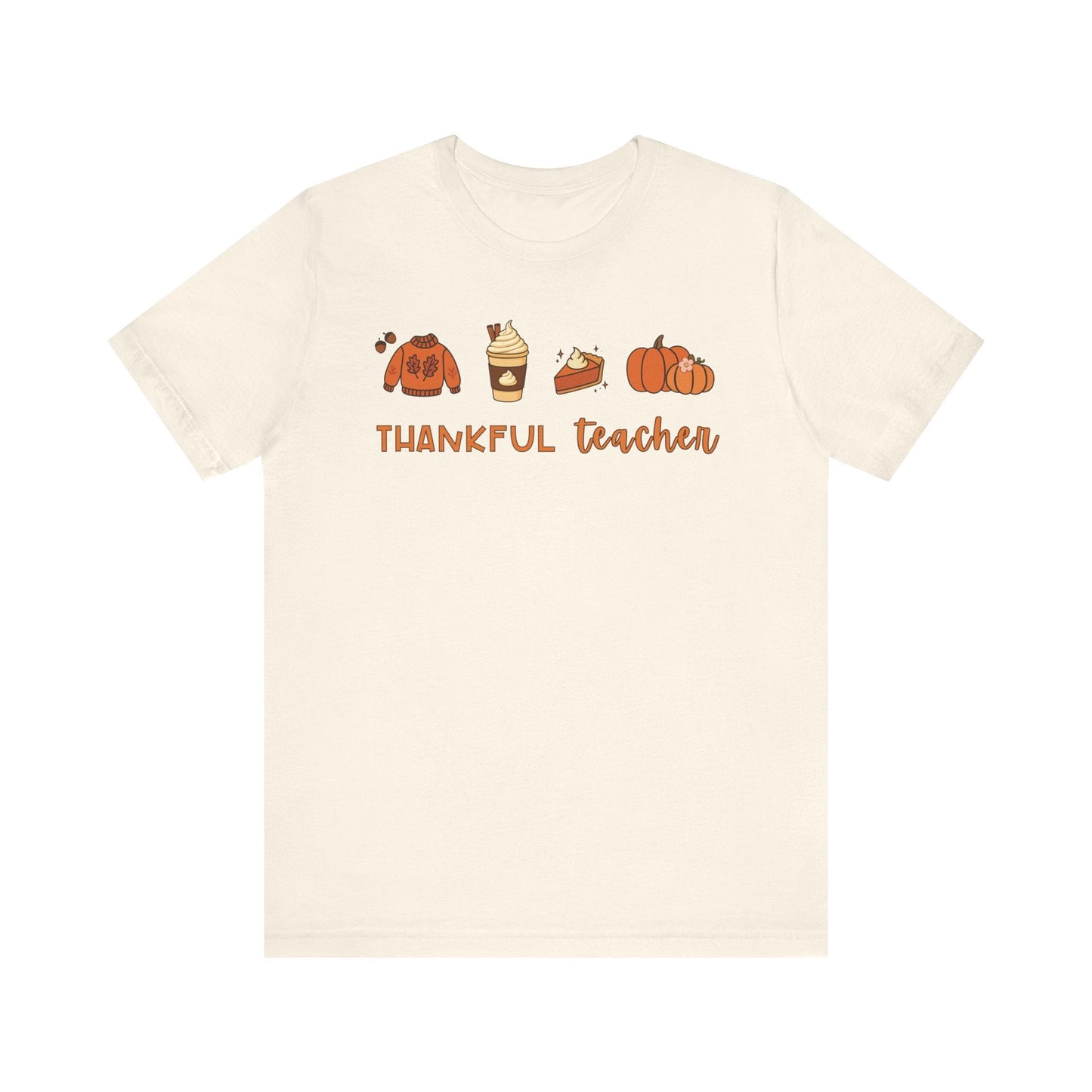 "Thankful Teacher" Favorite Items Teacher T-shirt - Teacher Care Crate - T-Shirt