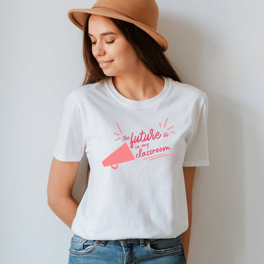 "The Future is in my Classroom" Teacher T-shirt - Teacher Care Crate - T-Shirt