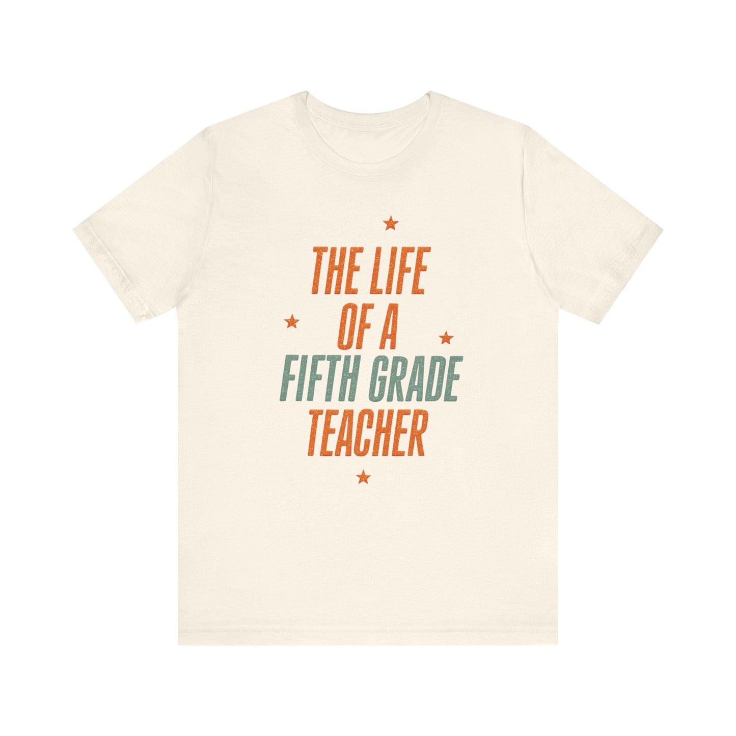 "The Life of a Fifth Grade Teacher" Swiftie Teacher T-shirt - Teacher Care Crate - T-Shirt