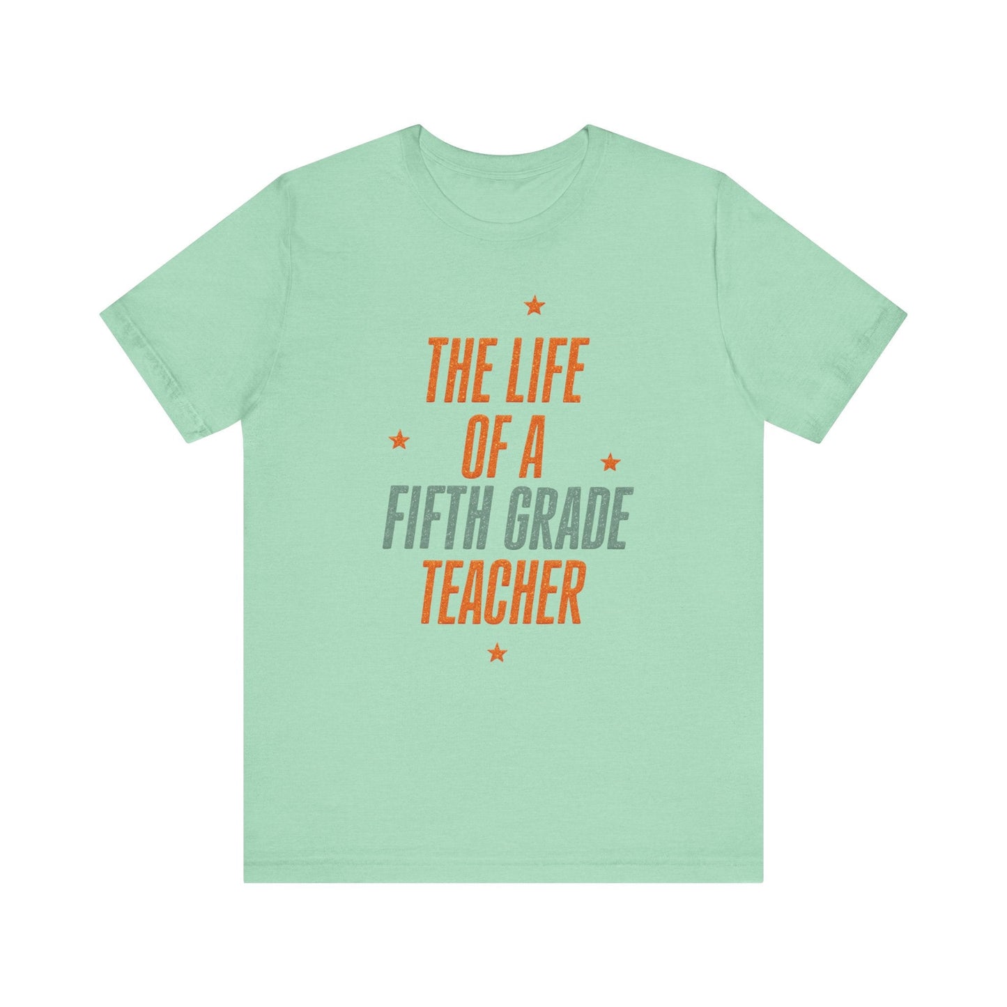 "The Life of a Fifth Grade Teacher" Swiftie Teacher T-shirt - Teacher Care Crate - T-Shirt