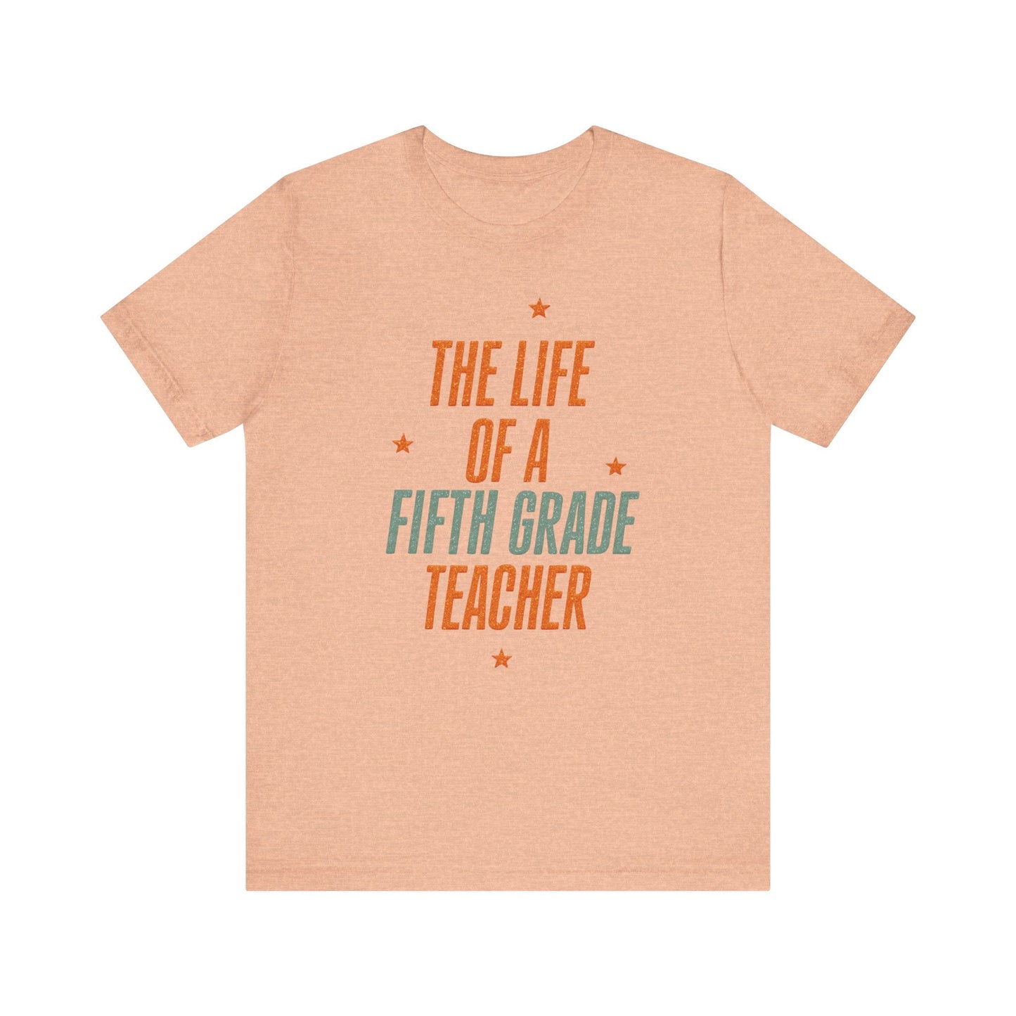 "The Life of a Fifth Grade Teacher" Swiftie Teacher T-shirt - Teacher Care Crate - T-Shirt