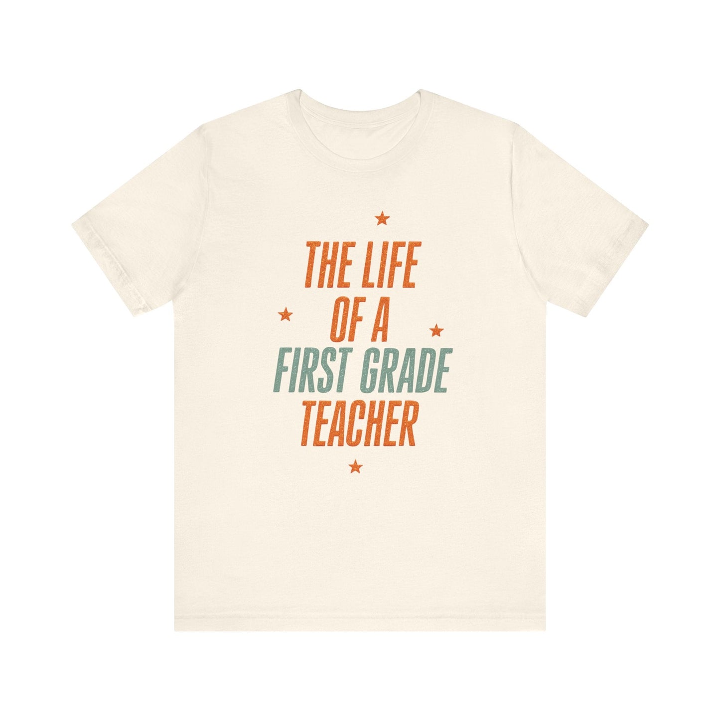 "The Life of a First Grade Teacher" Swiftie Teacher T-shirt - Teacher Care Crate - T-Shirt