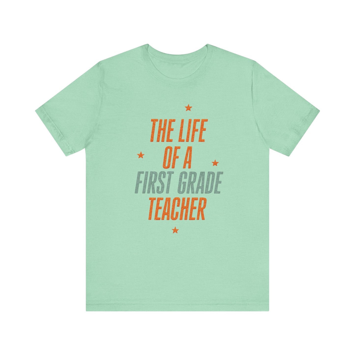 "The Life of a First Grade Teacher" Swiftie Teacher T-shirt - Teacher Care Crate - T-Shirt