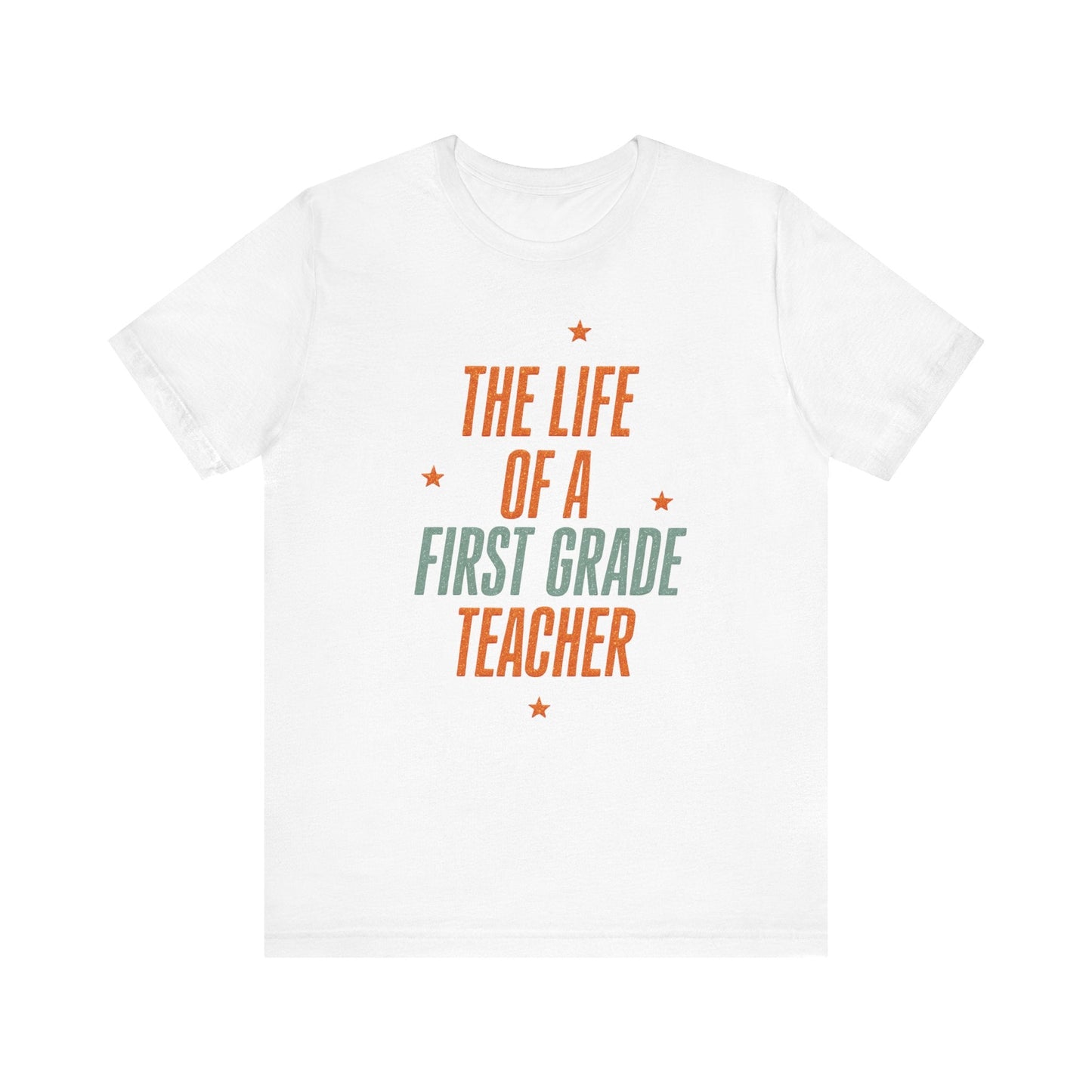 "The Life of a First Grade Teacher" Swiftie Teacher T-shirt - Teacher Care Crate - T-Shirt