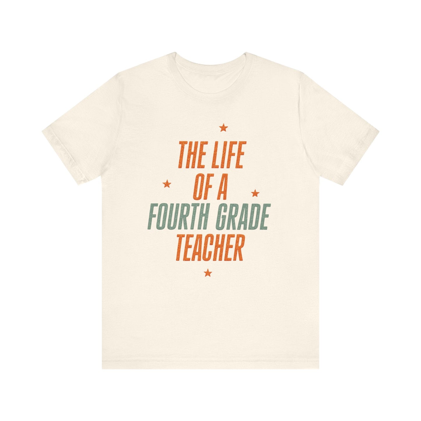 "The Life of a Fourth Grade Teacher" Swiftie Teacher T-shirt - Teacher Care Crate - T-Shirt