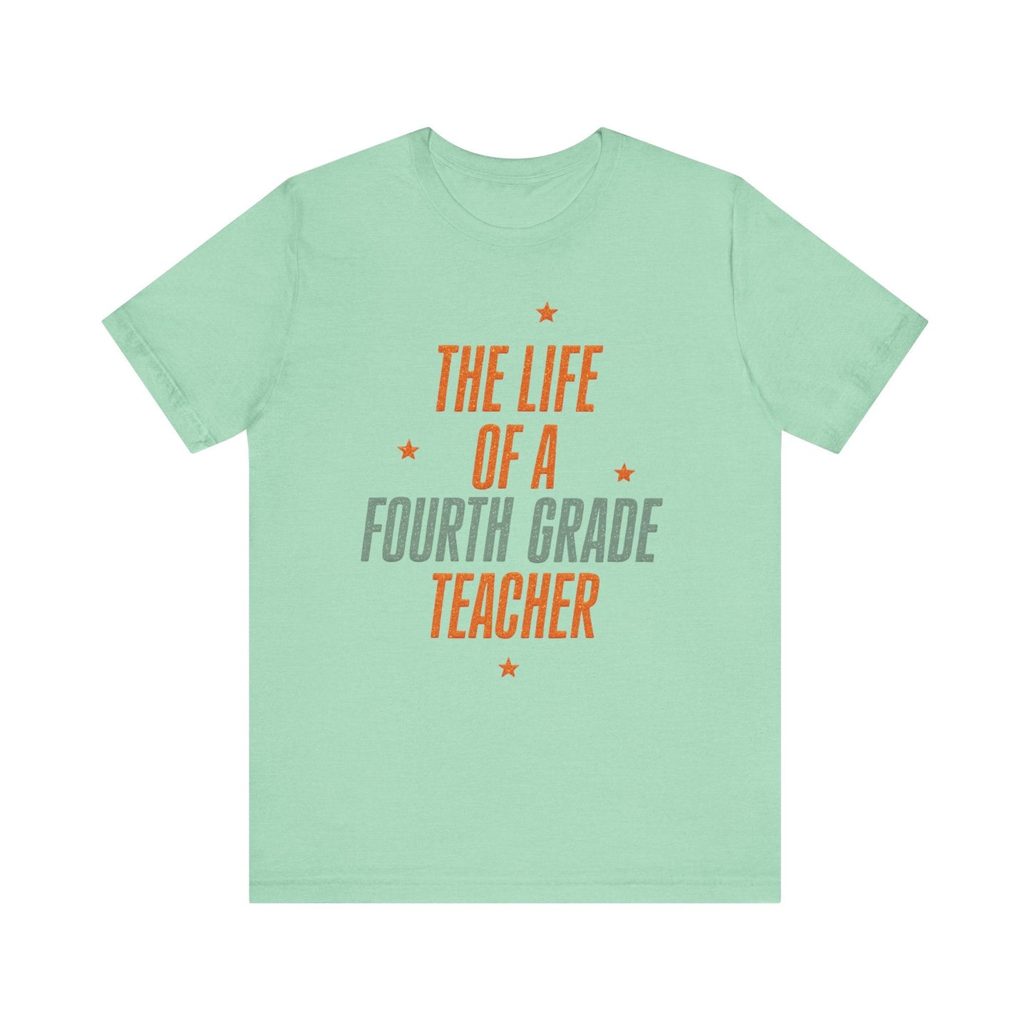 "The Life of a Fourth Grade Teacher" Swiftie Teacher T-shirt - Teacher Care Crate - T-Shirt