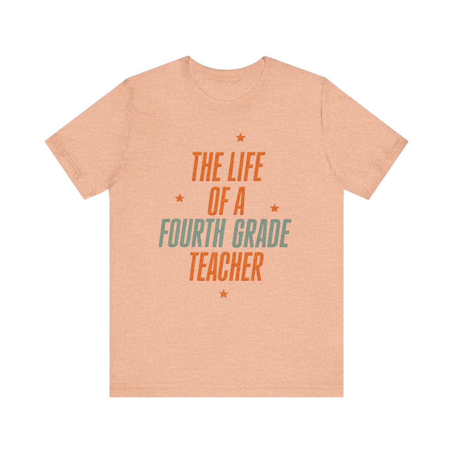"The Life of a Fourth Grade Teacher" Swiftie Teacher T-shirt - Teacher Care Crate - T-Shirt