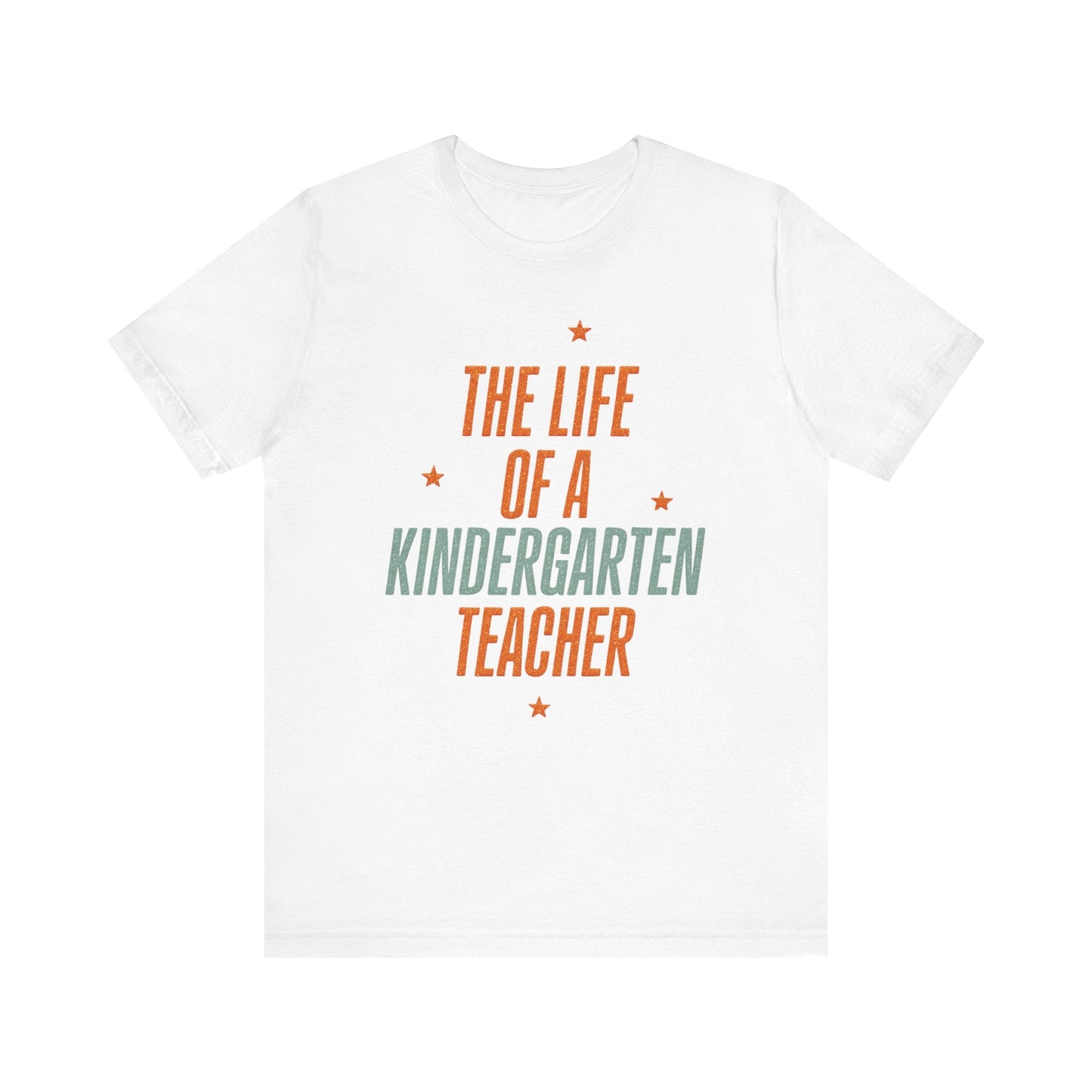 "The Life of a Kindergarten Teacher" Swiftie Teacher T-shirt - Teacher Care Crate - T-Shirt
