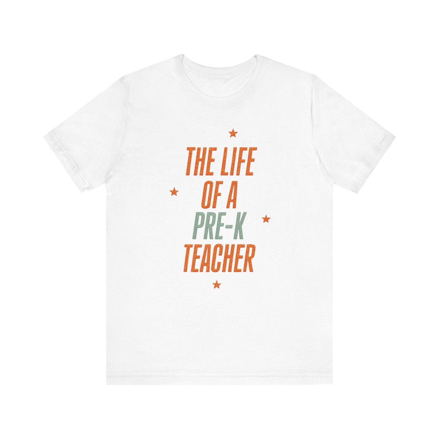 "The Life of a Pre - K Teacher" Swiftie Teacher T-shirt - Teacher Care Crate - T-Shirt