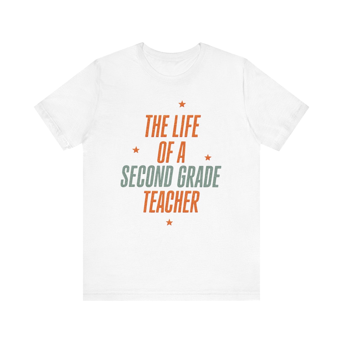 "The Life of a Second Grade Teacher" Swiftie Teacher T-shirt - Teacher Care Crate - T-Shirt