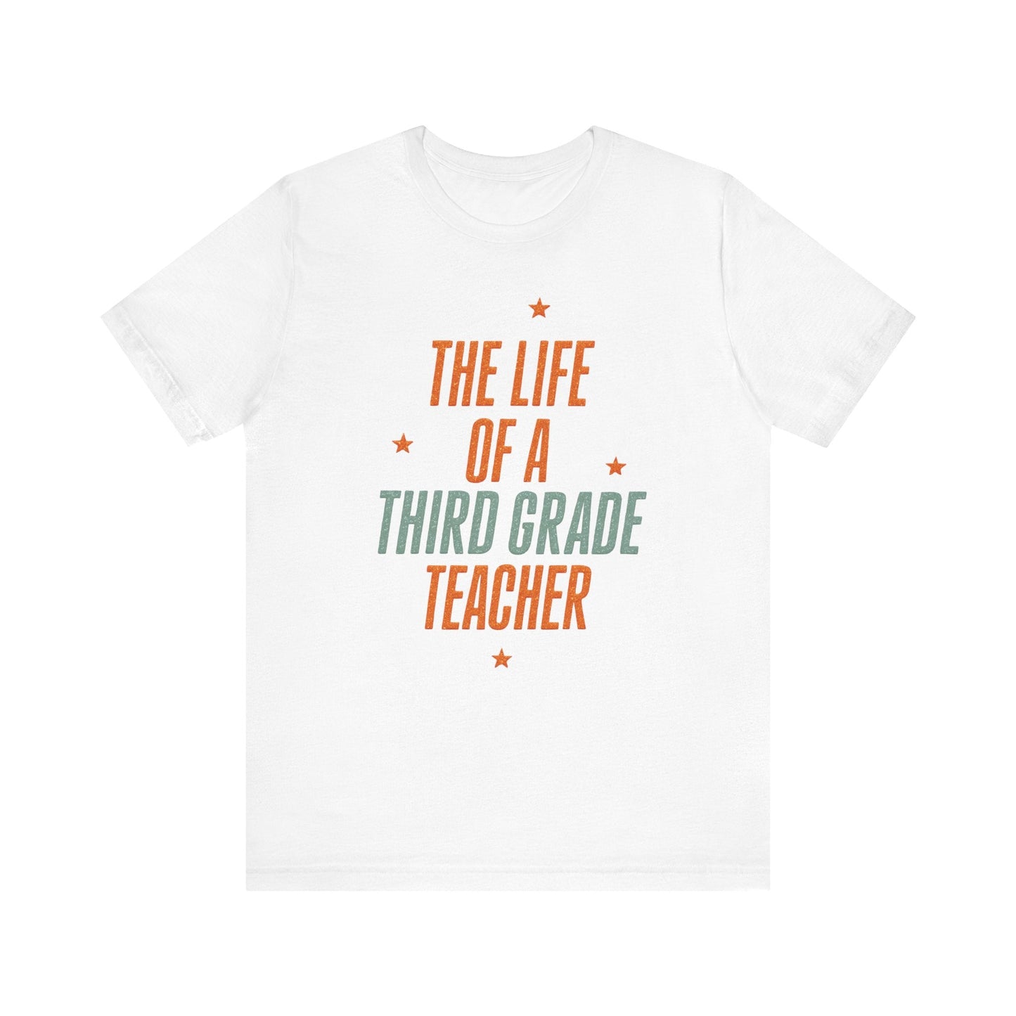 "The Life of a Third Grade Teacher" Swiftie Teacher T-shirt - Teacher Care Crate - T-Shirt