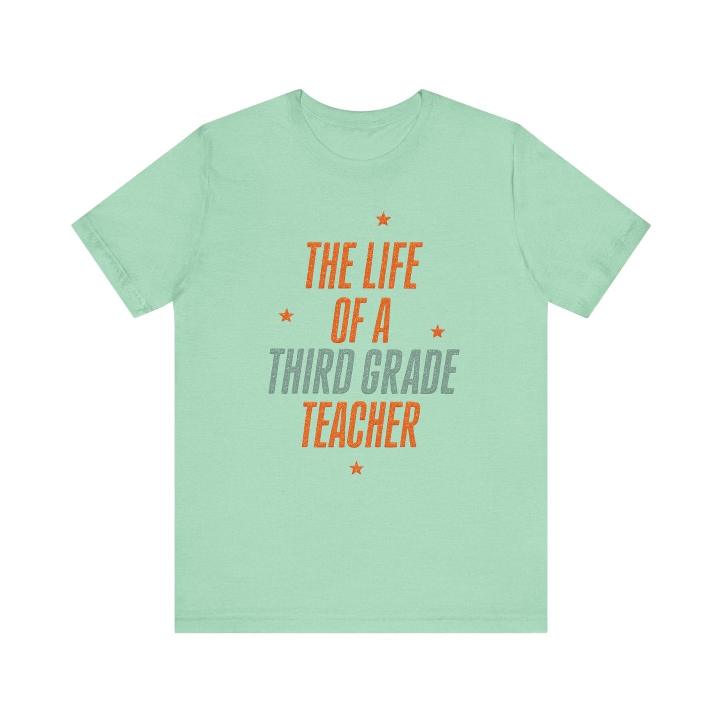 "The Life of a Third Grade Teacher" Swiftie Teacher T-shirt - Teacher Care Crate - T-Shirt