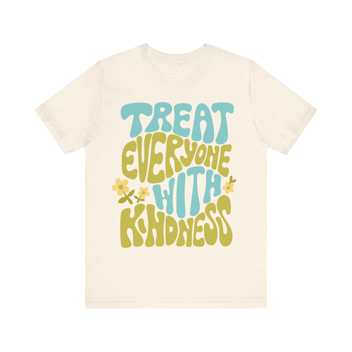 "Treat Everyone with Kindness" Blue Teacher T-shirt - Teacher Care Crate - T-Shirt