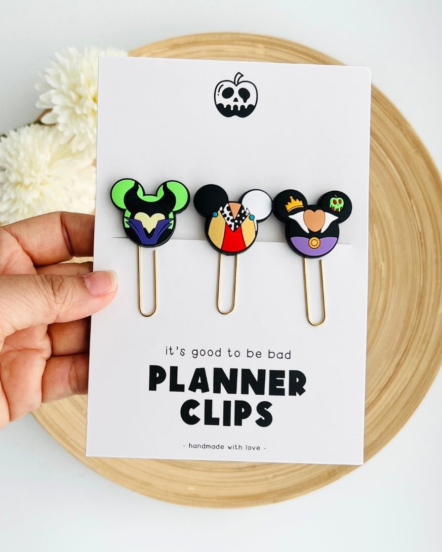 Villainous Planner Clips - Teacher Care Crate -