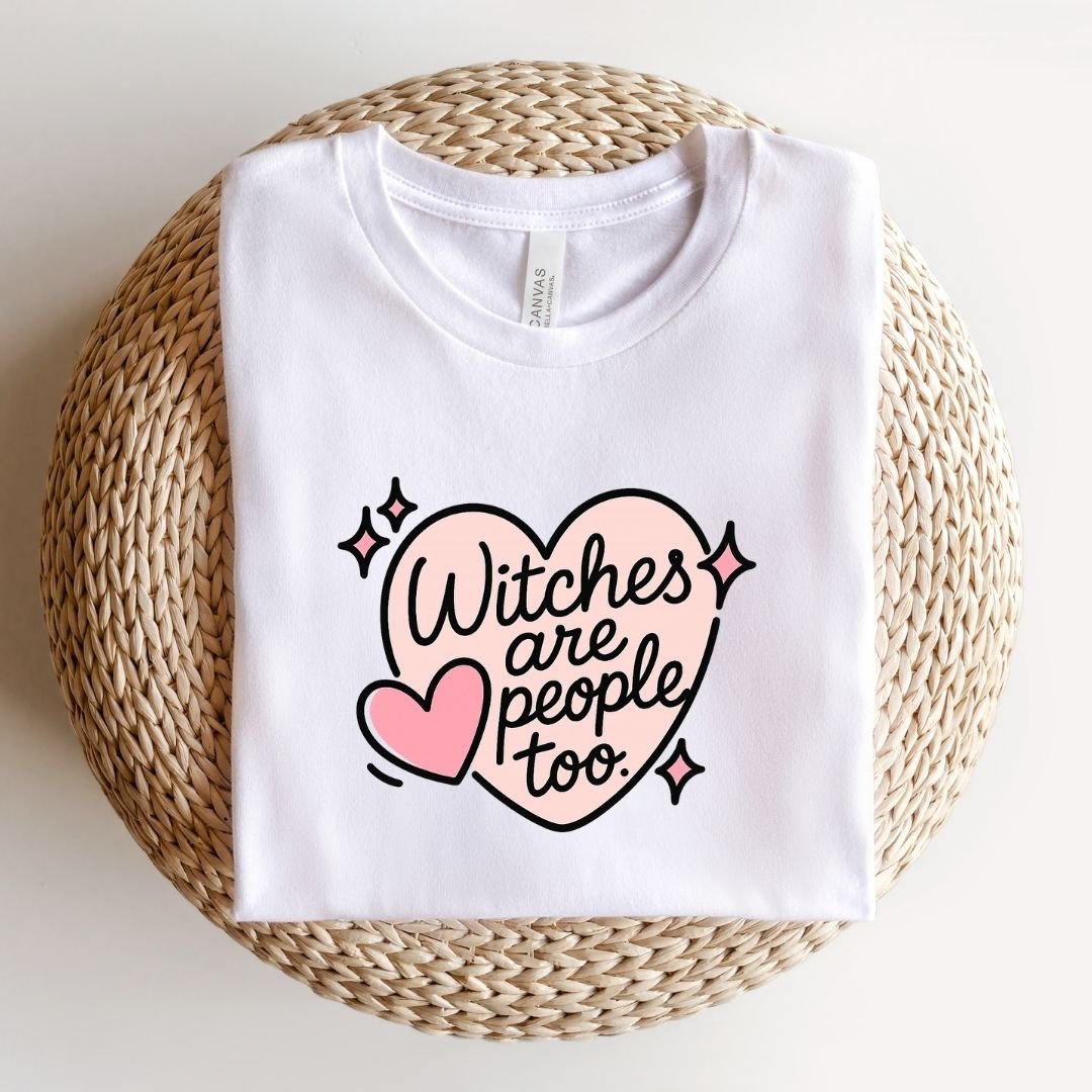 "Witches Are People Too" Halloween Teacher T-shirt - Teacher Care Crate - T-Shirt