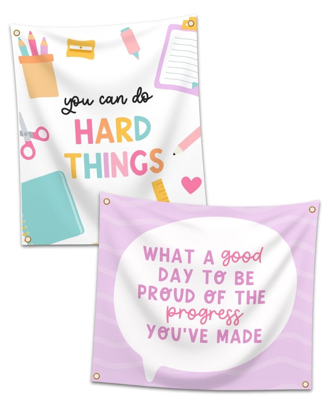 'You Can Do Hard Things' Hanging Tapestry - Teacher Care Crate -