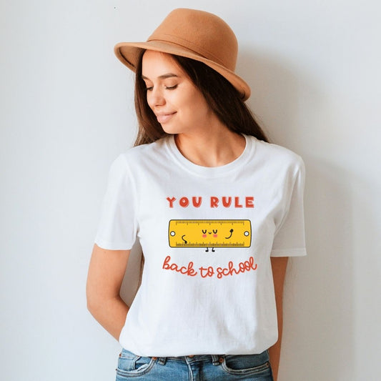 "You Rule Back to School" Teacher T-shirt - Teacher Care Crate - T-Shirt