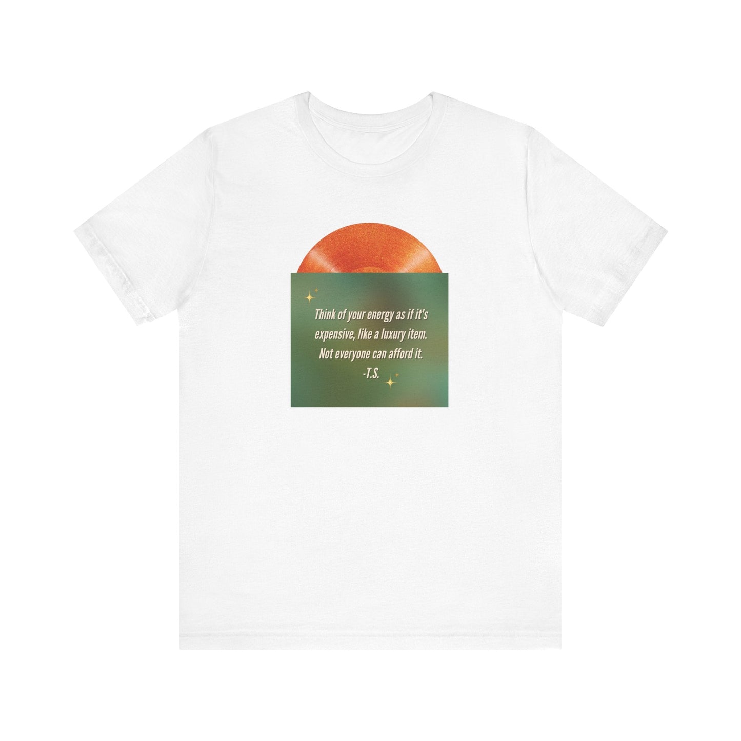 "Your Energy is Expensive" Swiftie Quote Teacher T-shirt - Teacher Care Crate - T-Shirt