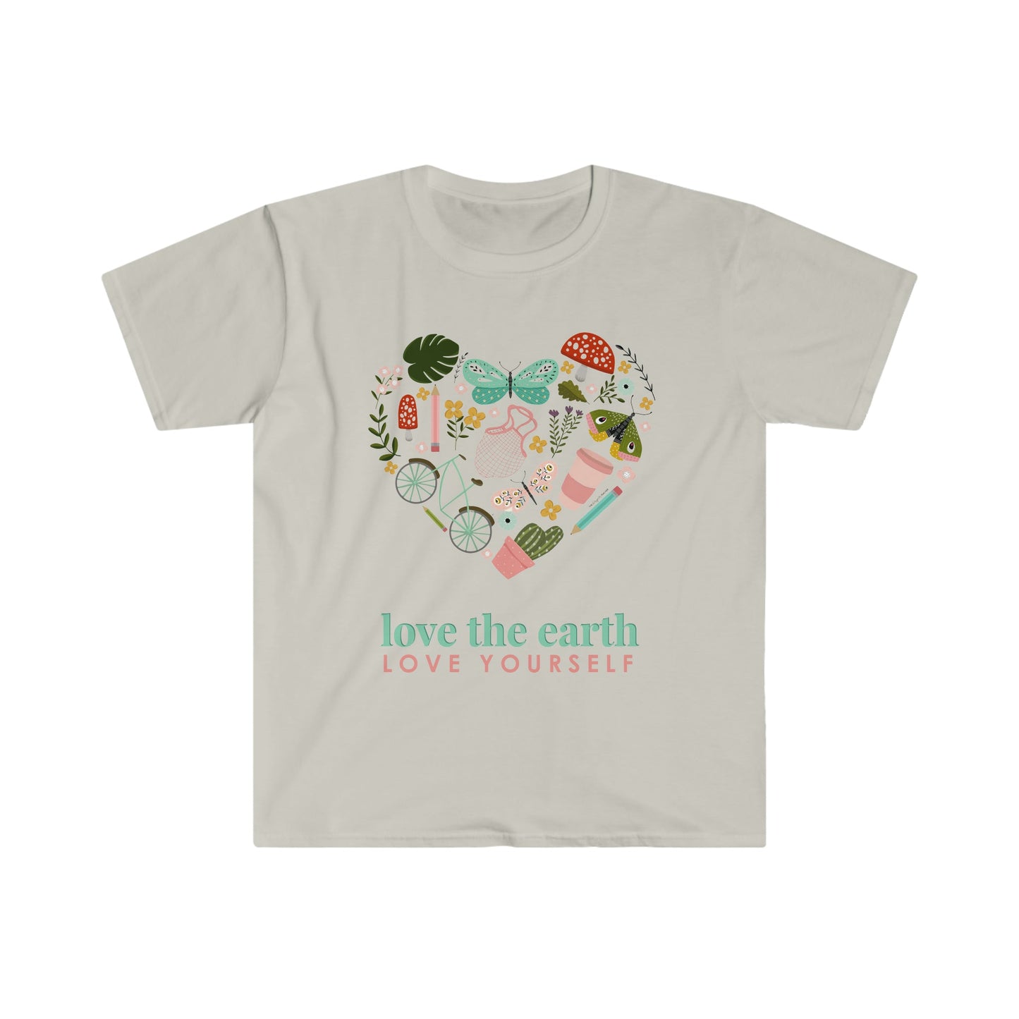 "Love the Earth, Love Yourself" Teacher T-shirt - Teacher Care Crate - T-Shirt