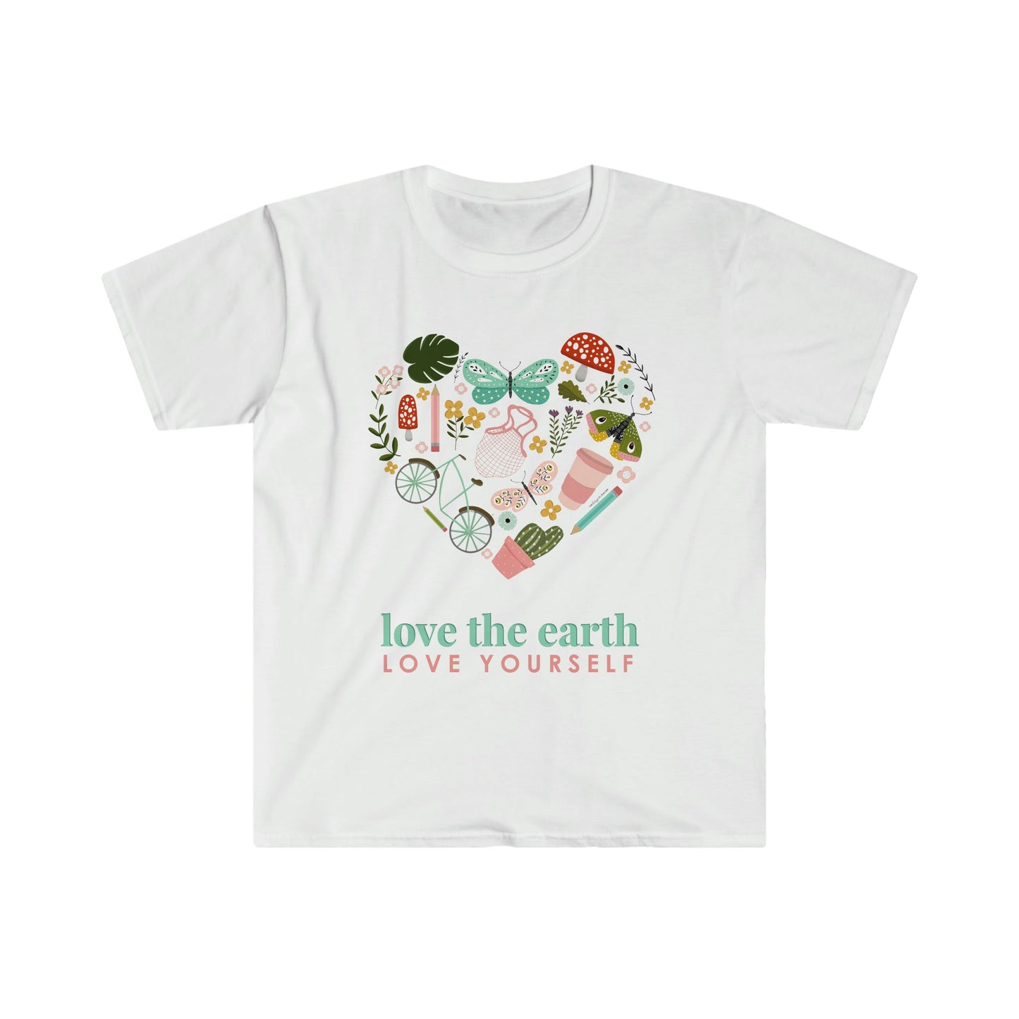"Love the Earth, Love Yourself" Teacher T-shirt - Teacher Care Crate - T-Shirt