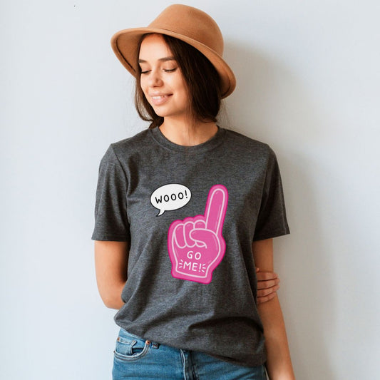 "Woo! Go Me" Teacher T-Shirt - Teacher Care Crate - T-Shirt