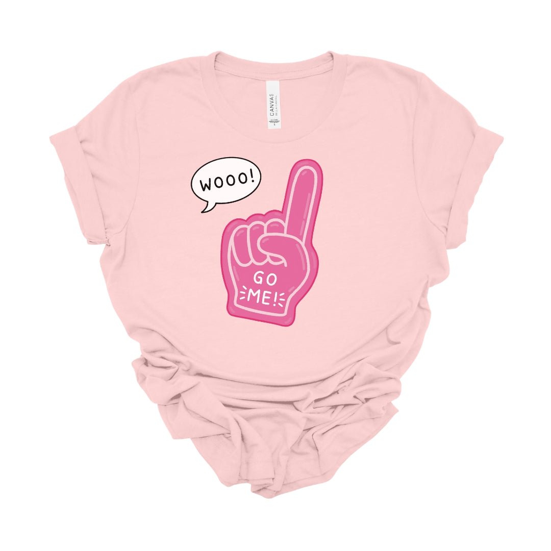 "Woo! Go Me" Teacher T-Shirt - Teacher Care Crate - T-Shirt