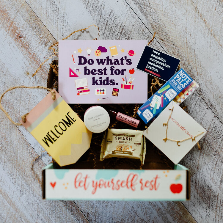 August 2021 Teacher Care Crate Unboxing
