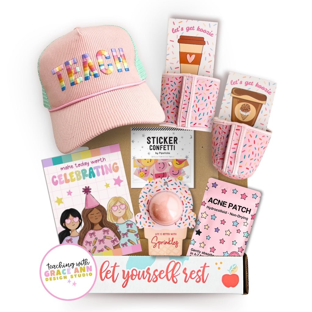 'Cue the Confetti' Care Crate Unboxing - Teacher Care Crate