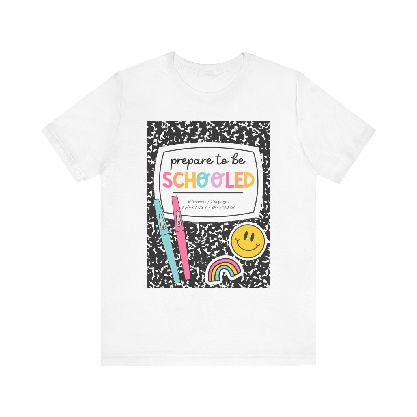 "Composition Notebook" Teacher T-shirt