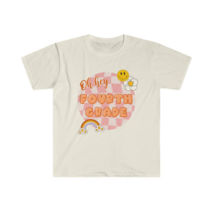 "Oh Hey Fourth Grade" Teacher T-shirt
