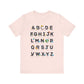 "STEAM Alphabet" Science Teacher T-shirt