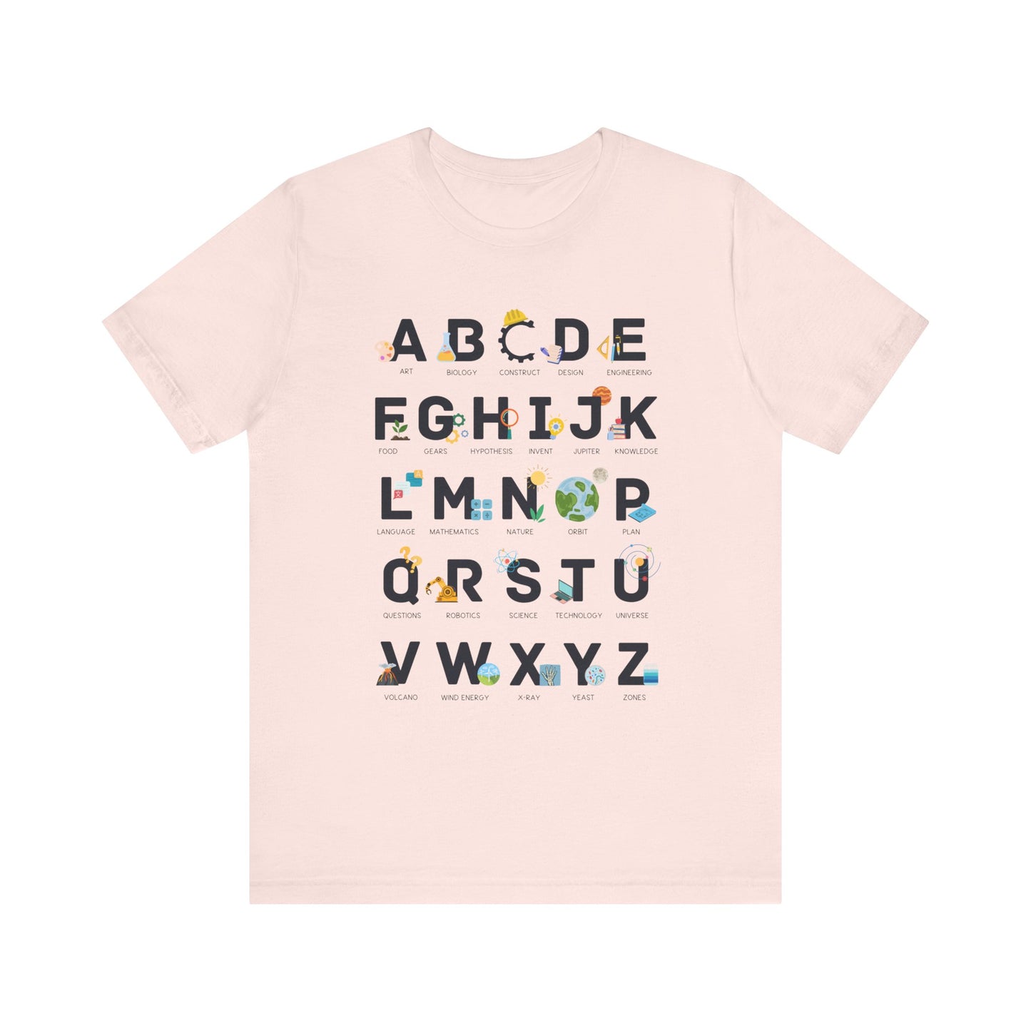 "STEAM Alphabet" Teacher T-shirt