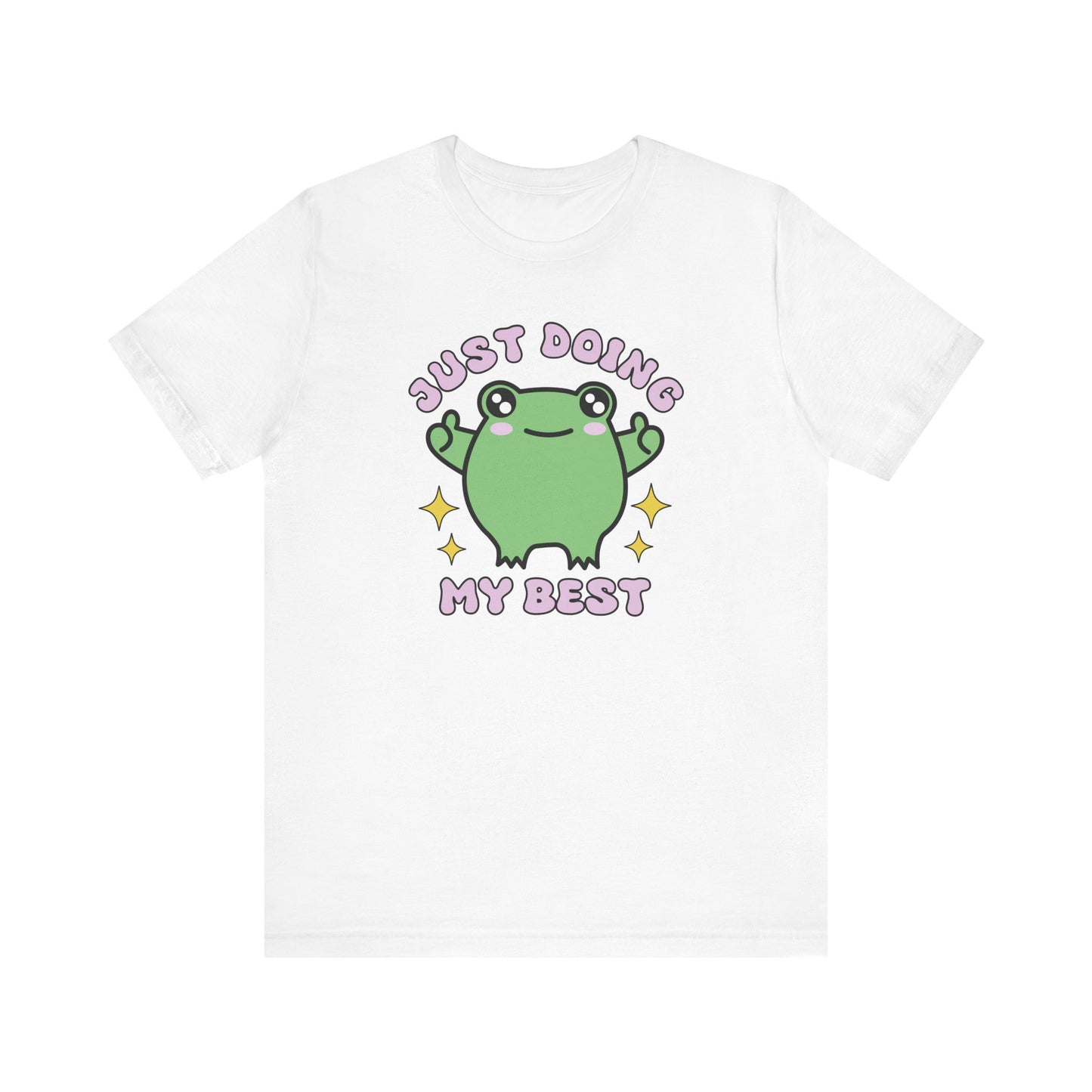 "Just Doing My Best" Froggie Teacher T-shirt