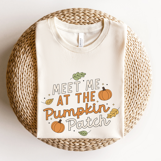 "Meet Me at the Pumpkin Patch" Teacher T-shirt