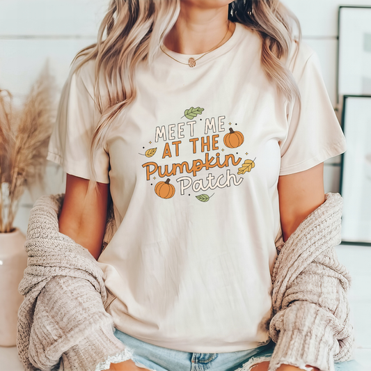 "Meet Me at the Pumpkin Patch" Teacher T-shirt