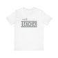 "Math Teacher" Checkered T-shirt