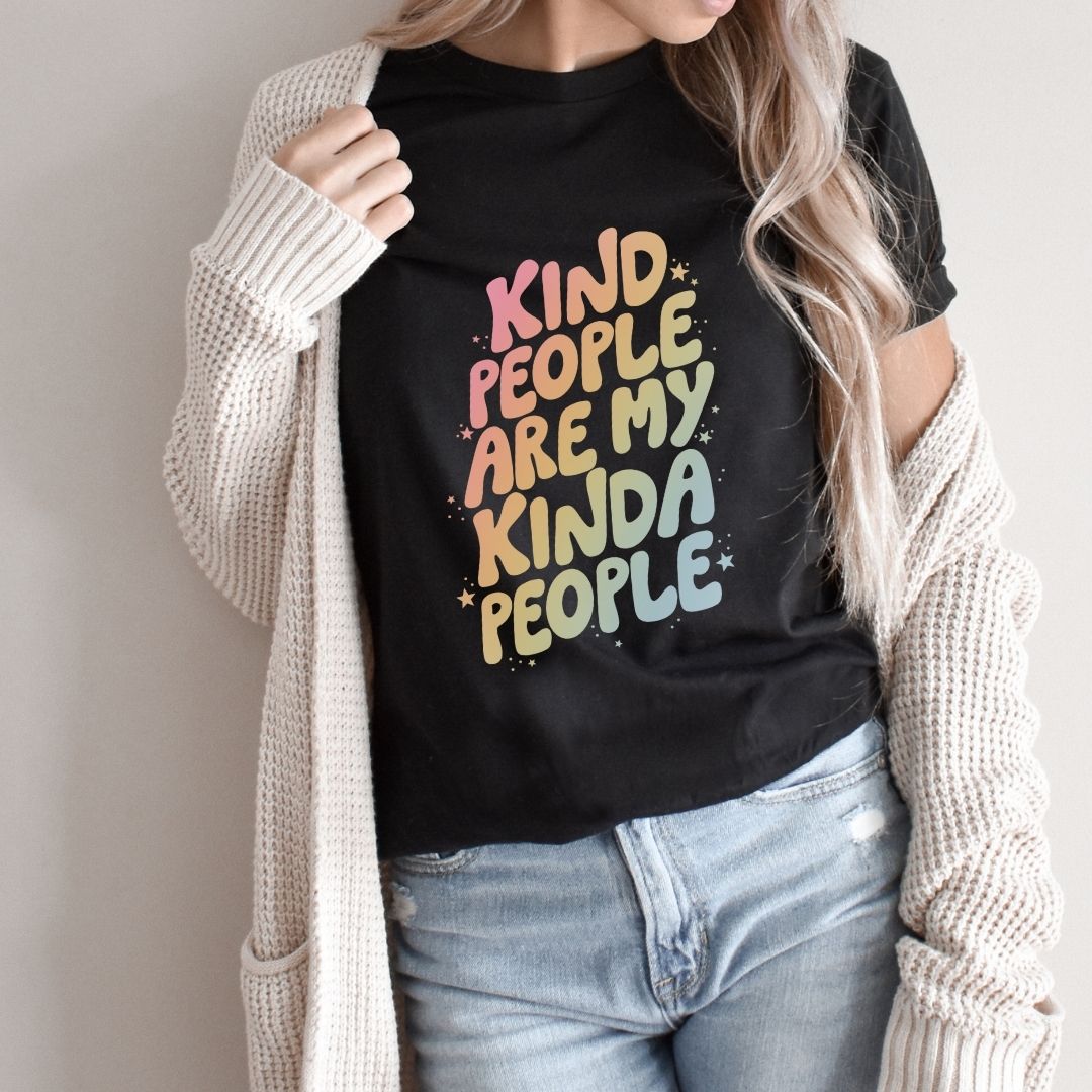 "Kind People are my Kinda People" Teacher T-shirt