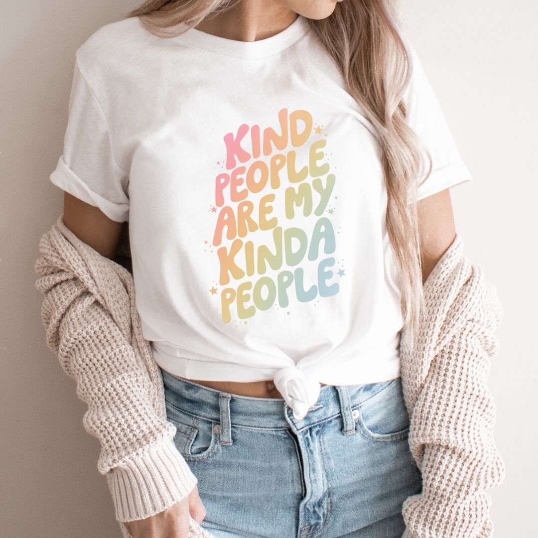 "Kind People are my Kinda People" Teacher T-shirt
