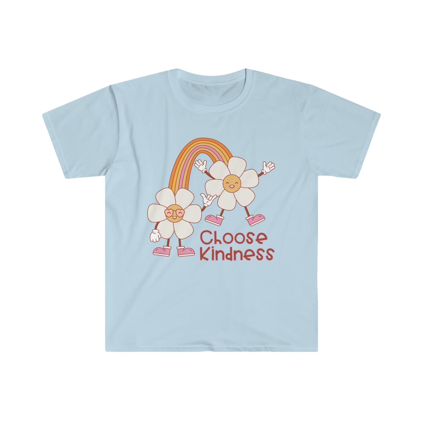 "Choose Kindness" Rainbow Teacher T-shirt