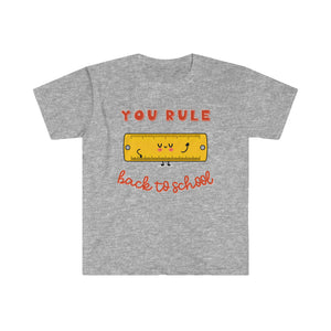 "You Rule Back to School" Teacher T-shirt