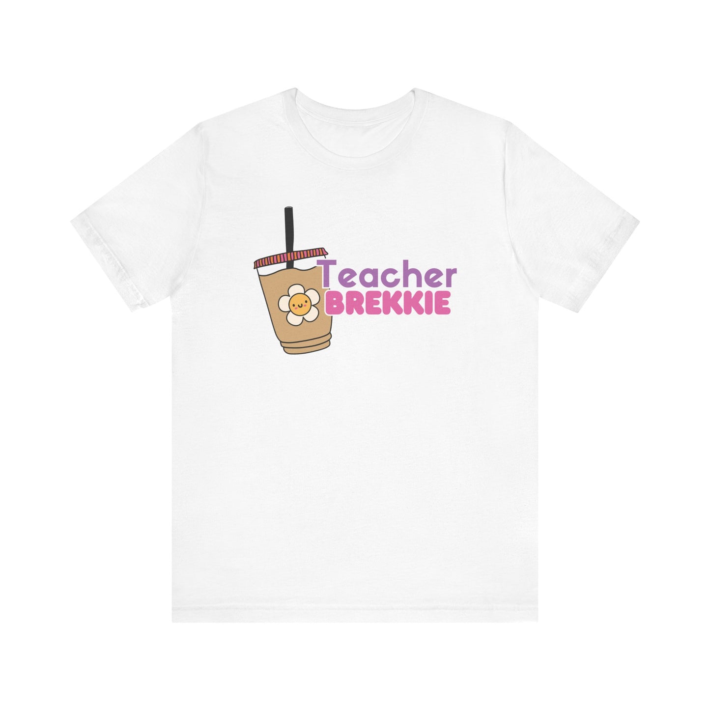 "Teacher Brekkie" Funny Teacher T-shirt