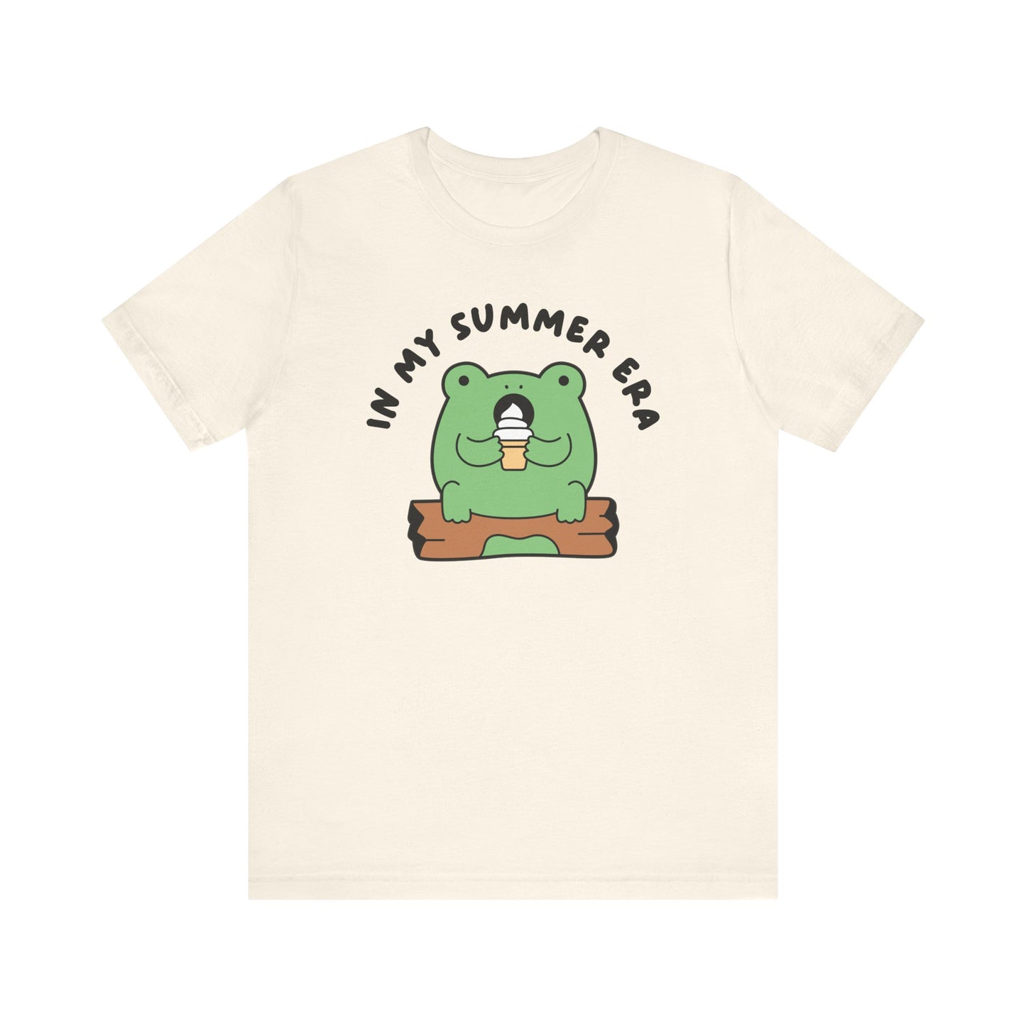 "In My Summer Era" Cute Frog Teacher T-shirt